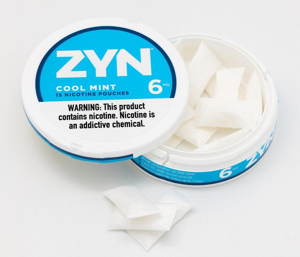 Zyn nicotine pouches in 2025