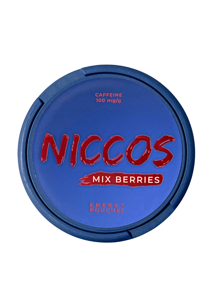 Niccos Mix Berries Caffeine Pouches