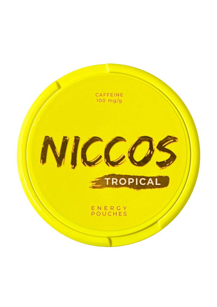 Niccos Tropical Caffeine Pouches