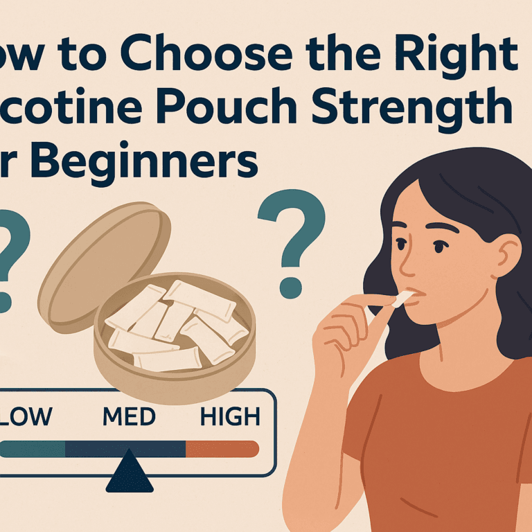 How to Choose the Right Nicotine Pouch Strength for Beginners