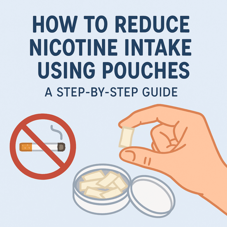 How to Reduce Nicotine Intake Using Pouches: A Step-by-Step Guide